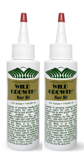 Wild Growth Hair Oil 4oz Pack of 2 front view