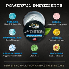 WildPRIME Men's Face Moisturizer Cream 4 oz side view
