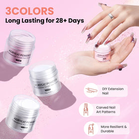 Wilfniee 12-colour cosmetic-grade nail glitter set