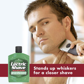 Williams Electric Razor Pre-Shave application on skin