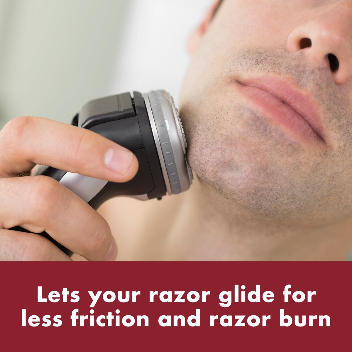 Williams Electric Razor Pre-Shave in lifestyle setting with grooming tools