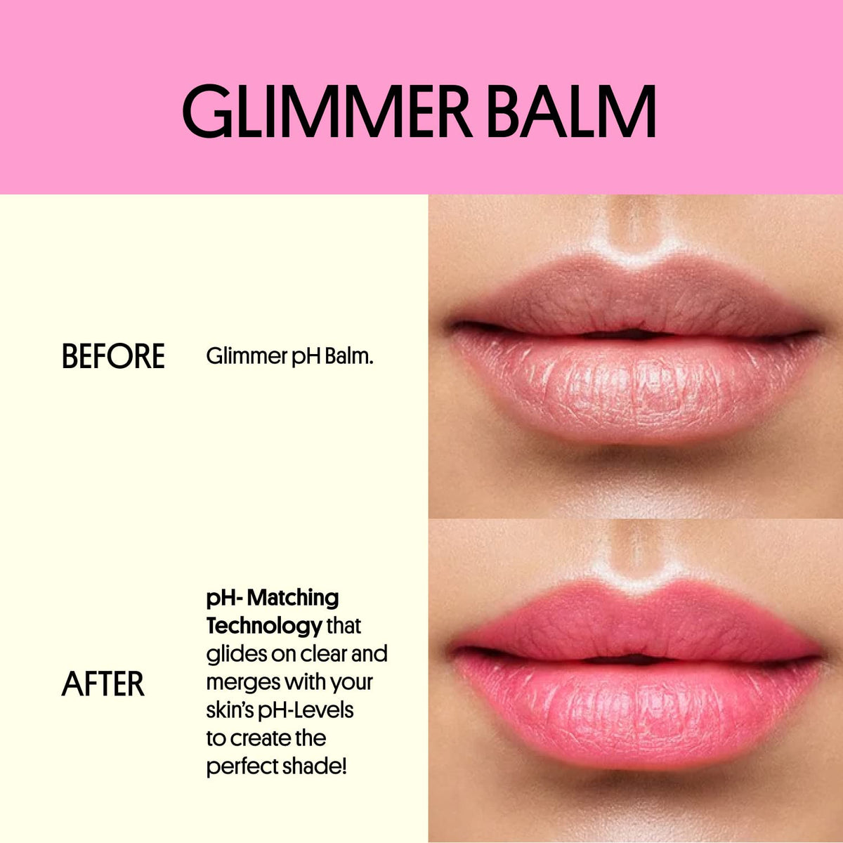 Winky Lux Glimmer Balm Duo on a vanity