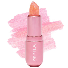 Winky Lux Pink Opal Glimmer Balm front view with packaging