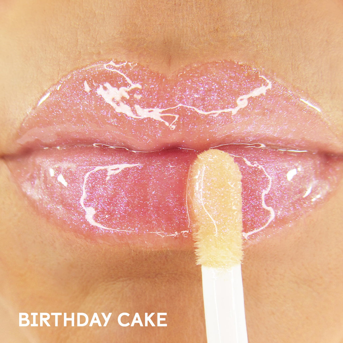 Winky Lux Tinted Lip Oil Birthday Cake with applicator
