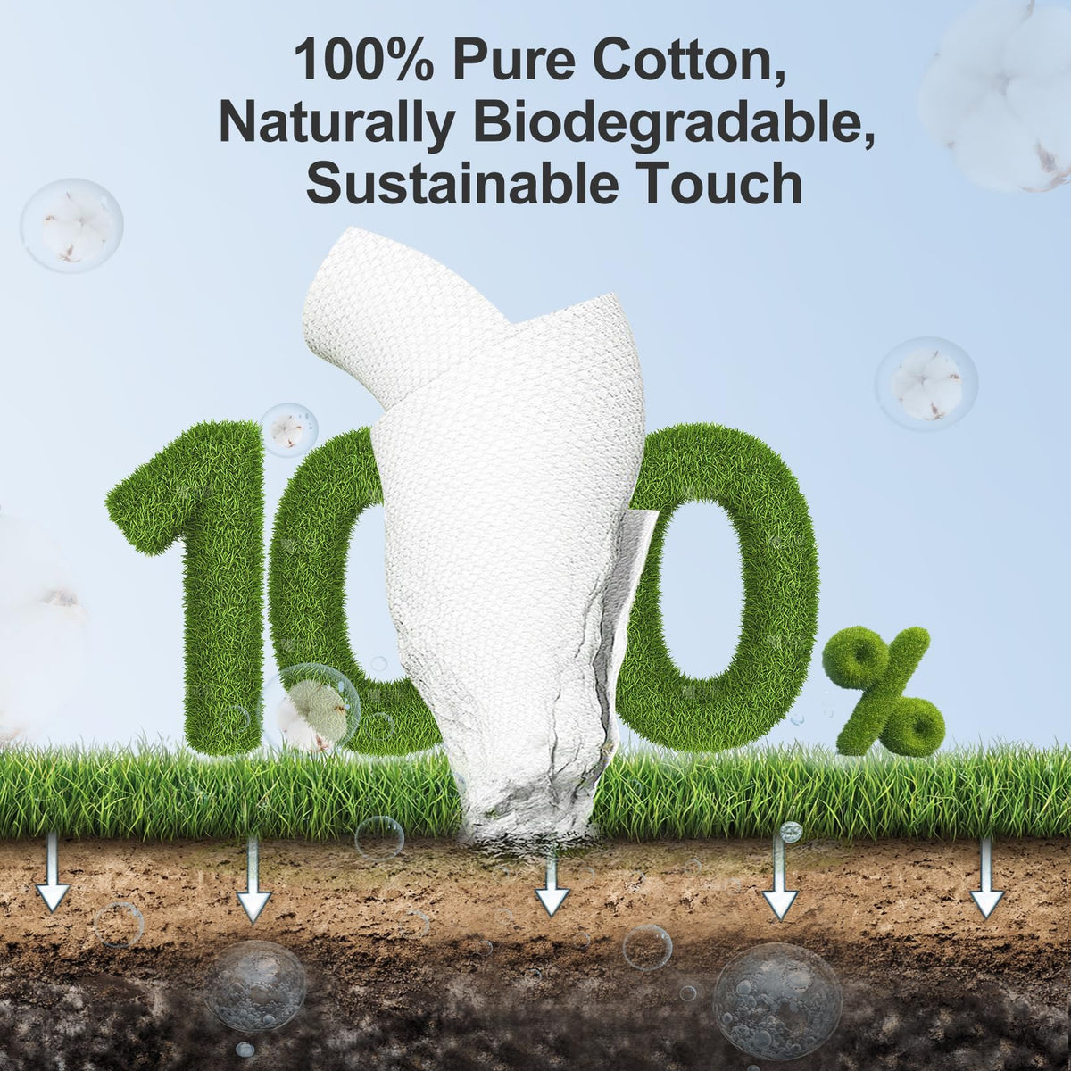 Winner Disposable Face Towels eco-friendly features