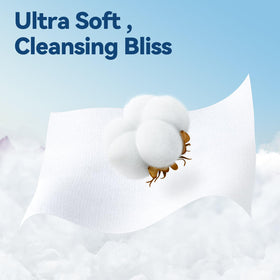 Winner Disposable Face Towels in use for makeup removal