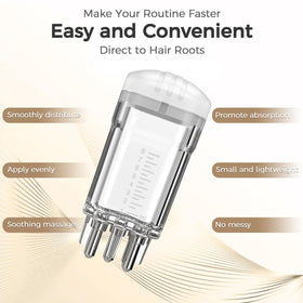 WL-YBOPRO Minoxidil Applicator in hand demonstrating usage