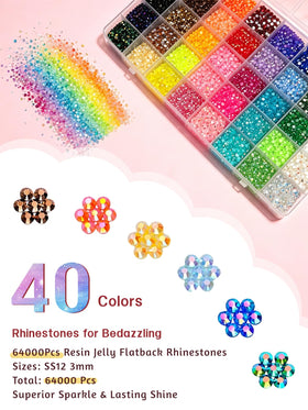 Wliurf Bedazzling Kit accessories including glue and pens
