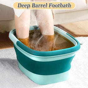 WMHYLYH Foot Spa showing massage points and handle