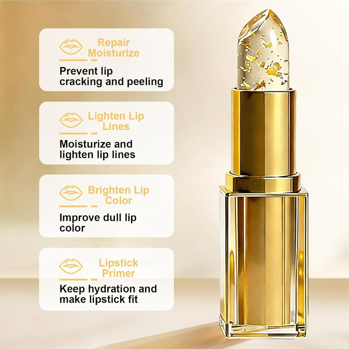 Woman applying REATIFUL Colour Changing Lipstick