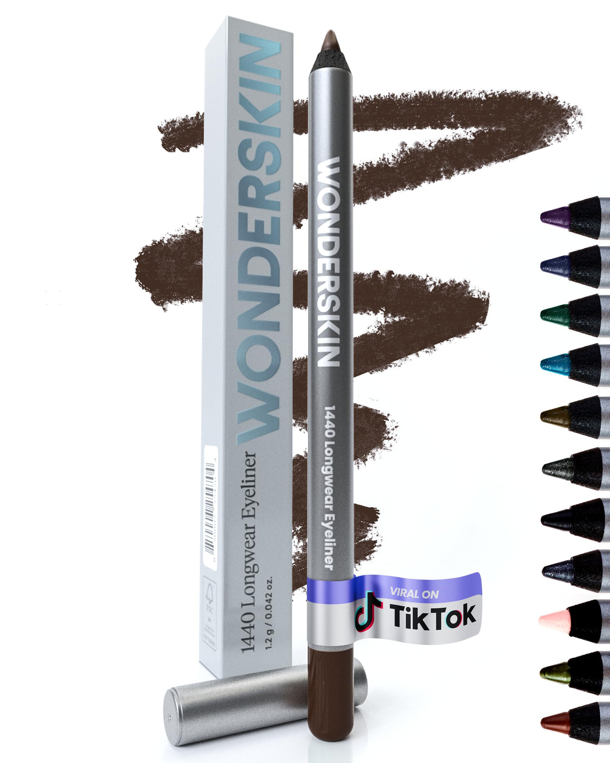 Wonderskin 1440 Waterproof Eyeliner Pencil front view