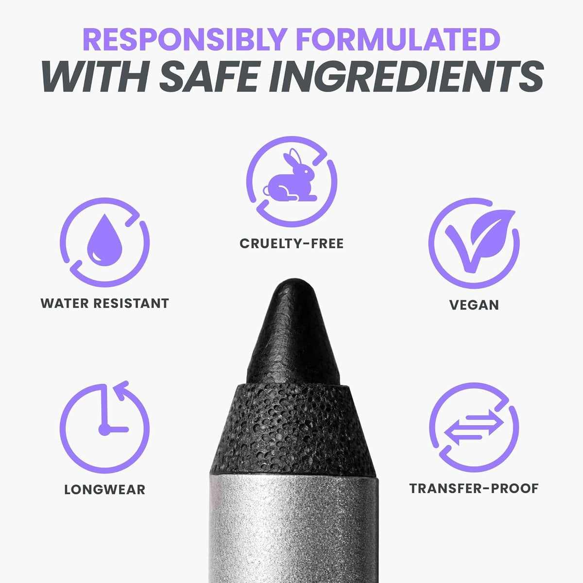 Wonderskin 1440 Waterproof Eyeliner Pencil sharpened tip