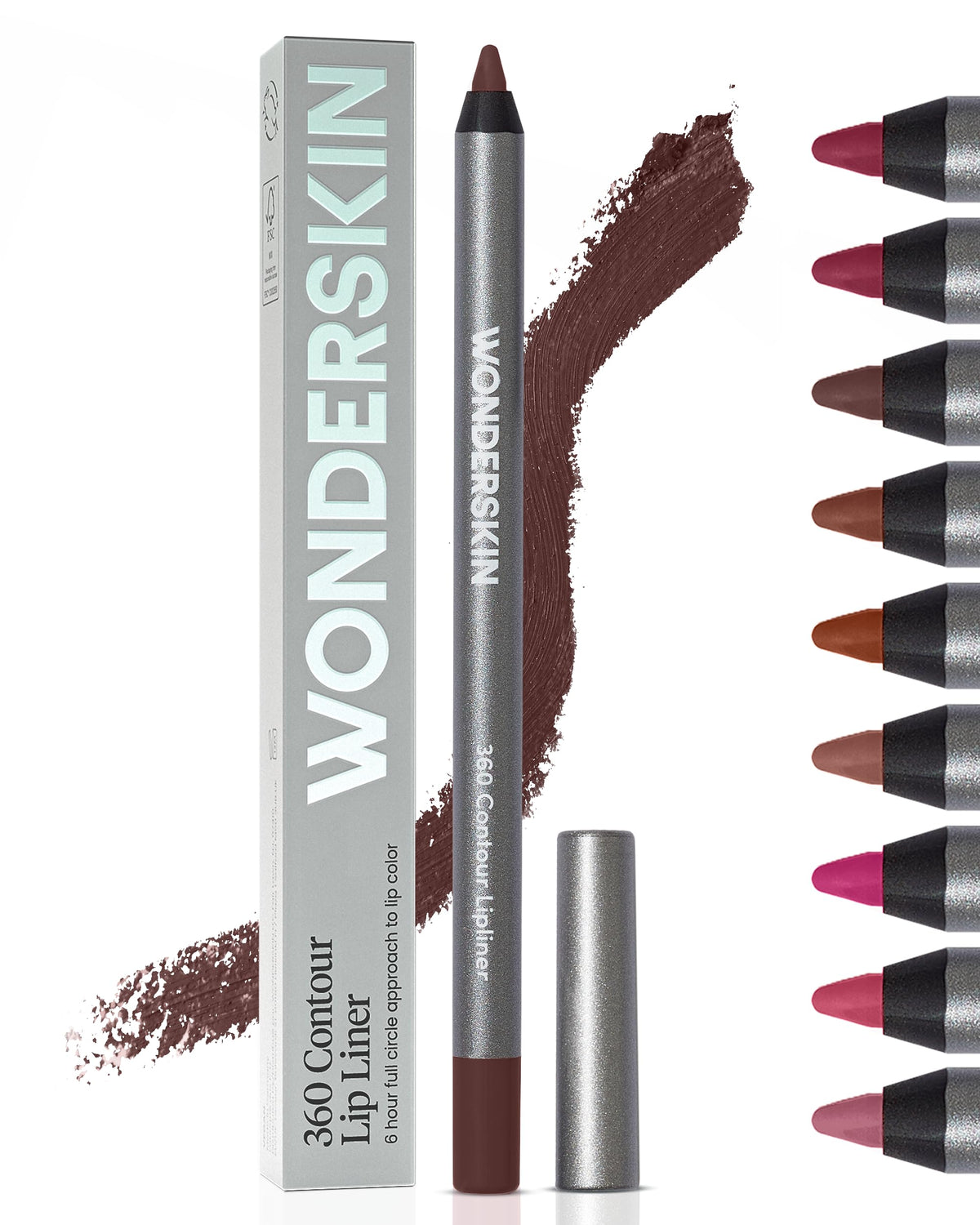 Wonderskin 360 Contour Lipliner Pencil front view