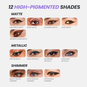 Wonderskin Eyeliner Pencil in various colour options