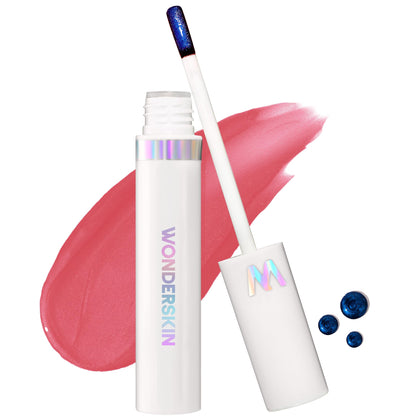 Wonderskin Lip Stain front view with applicator