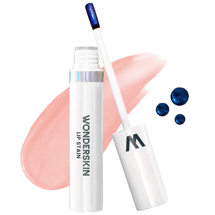 Wonderskin Lip Stain front view with packaging