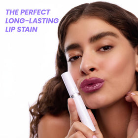 Wonderskin Lip Stain ingredients list on packaging