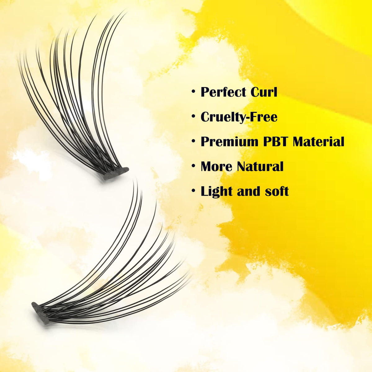 WONSIS 20D Lash Clusters in mixed lengths 10-14mm