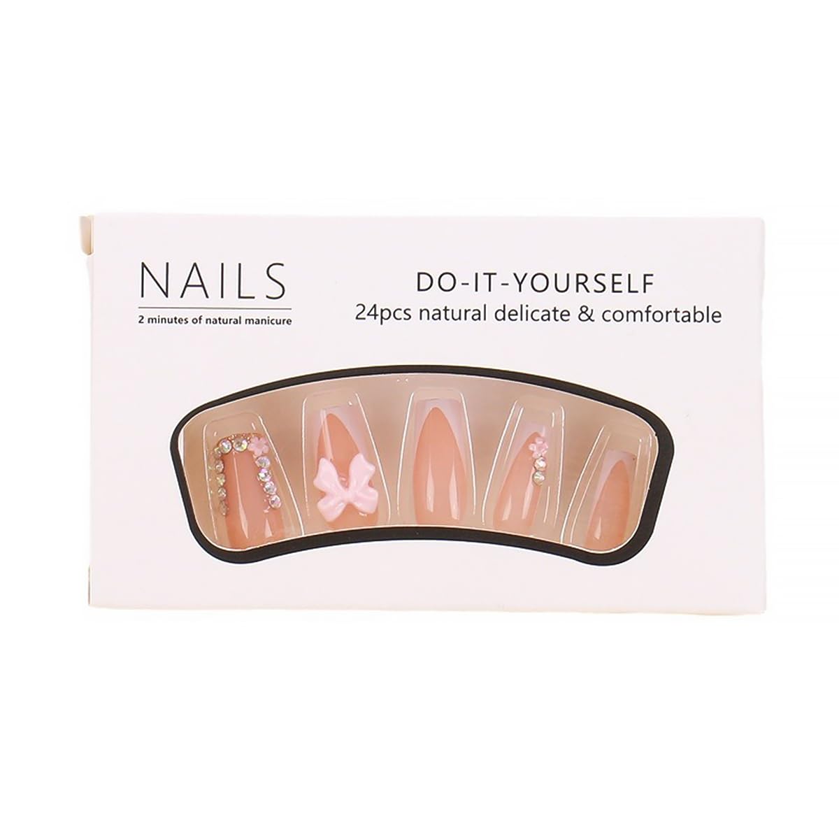 Wooden stick for removing false nails from DZPGUONIZ set