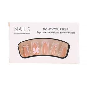 Wooden stick for removing false nails from DZPGUONIZ set