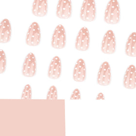 Wooden stick for removing false nails included in kit