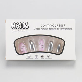 Wooden stick for removing false nails included in kit