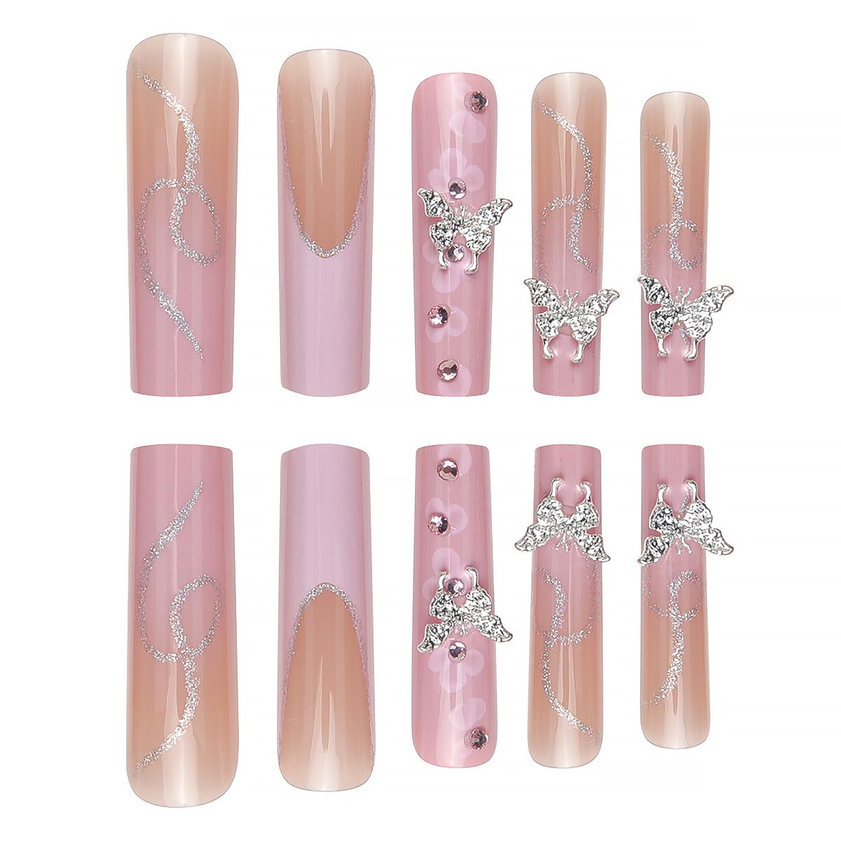 Wooden stick for removing false nails tips included