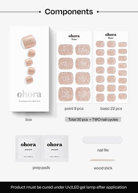 wooden stick included in ohora gel nail set