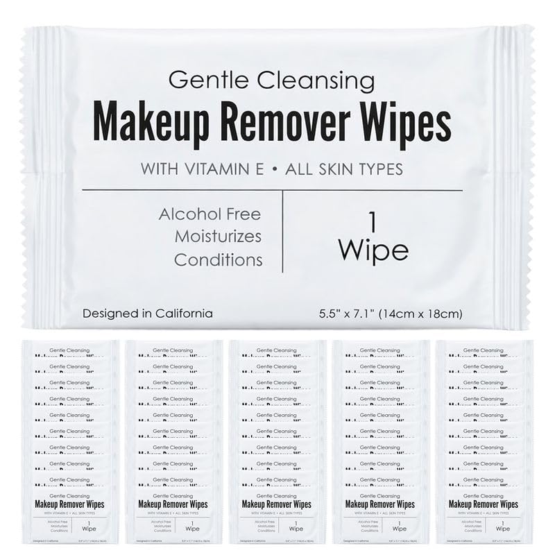 World Amenities Makeup Remover Wipes packaging details