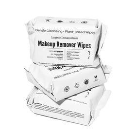 World Amenities Makeup Remover Wipes showing size and texture