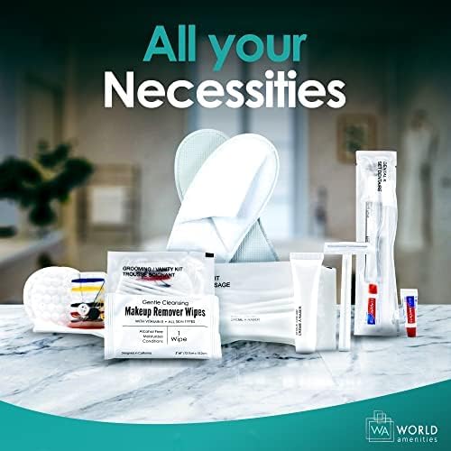 World Amenities Makeup Remover Wipes used by a makeup artist