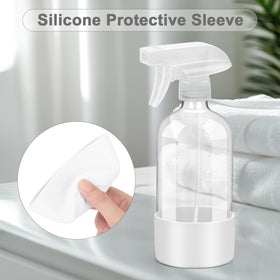 Worldgsb 16 oz glass spray bottle with adjustable spray nozzle