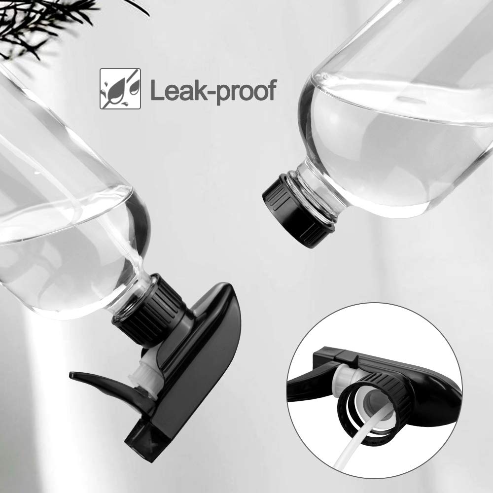 Worldgsb 16oz glass spray bottle with stream setting