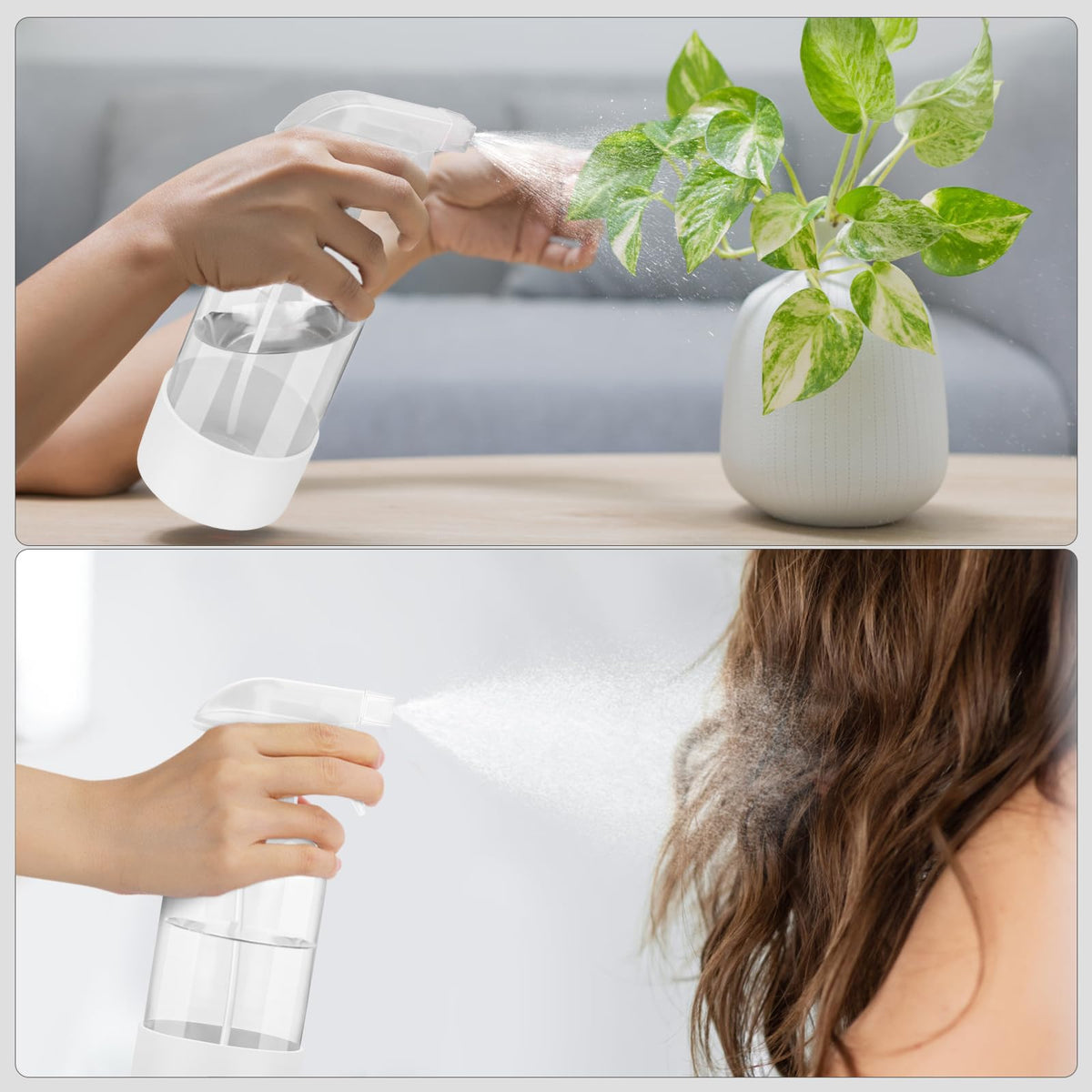Worldgsb glass spray bottle wide mouth opening for easy refill
