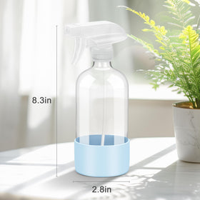 Worldgsb Glass Spray Bottle with wide-mouth opening for easy filling