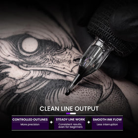 Wormhole Tattoo Cartridge Needles individual packaging