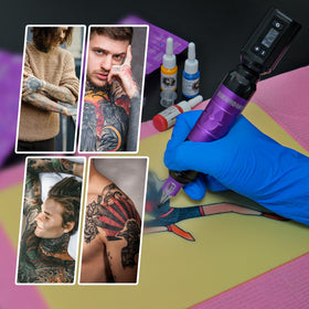 Wormhole Tattoo Gun Kit packaging and contents