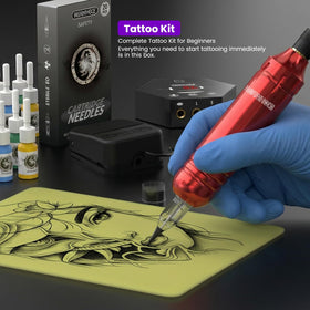 Wormhole Tattoo Kit user manual and guidance materials