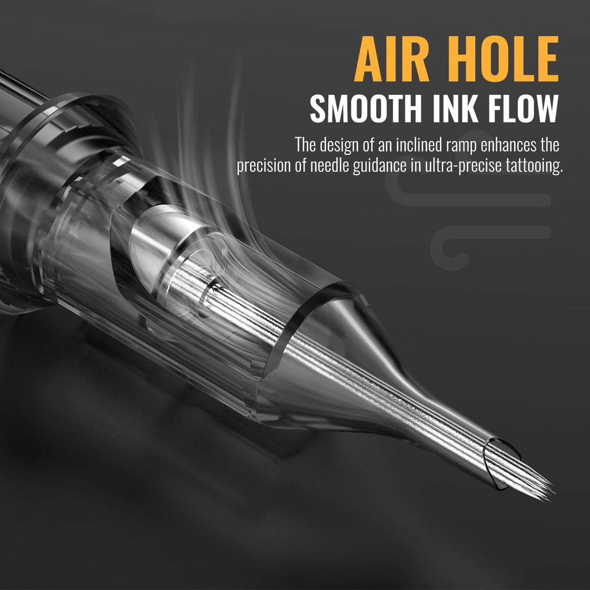 Wormhole Tattoo needles showing various sizes for tattooing