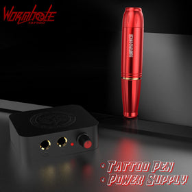 Wormhole Tattoo pen showing adjustable needle length