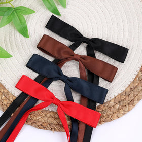 WORTL Hair Bows Clips in red and black colours