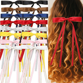 WORTL Hair Bows in a woman's hair styled in braids