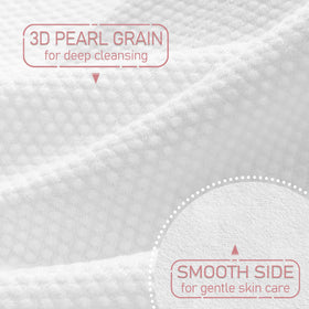 WOWOTEX Disposable Face Towels in use for cleansing