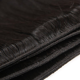WOWQUEEN Brazilian Straight Hair Bundles showing smooth texture