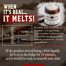 Wrath & Remedy Organic Beef Tallow Whipped Honey Balm application on skin