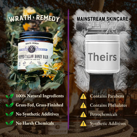 Wrath & Remedy Whipped Honey Balm in a natural setting