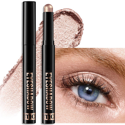 Wugbc Champagne Pink Shimmer Eyeshadow Stick front view