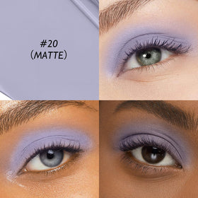 Wugbc Cream Eyeshadow Stick 20 Periwinkle swatch on skin