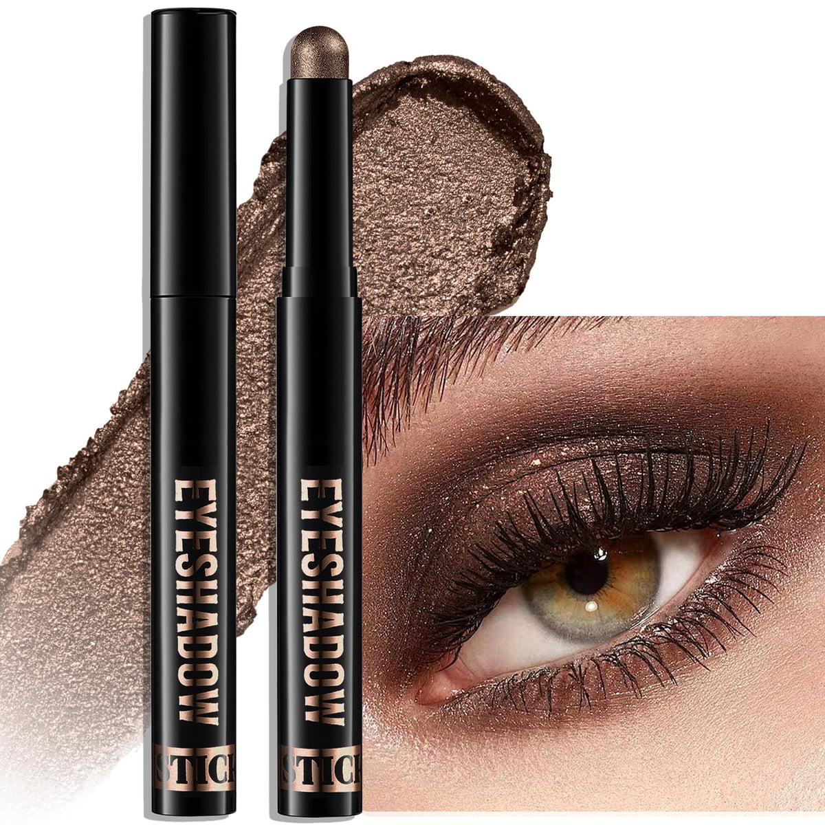 Wugbc Cream Eyeshadow Stick Cocoa Shimmer front view