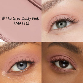 Wugbc Cream Eyeshadow Stick Grey Dusty Pink swatch on skin